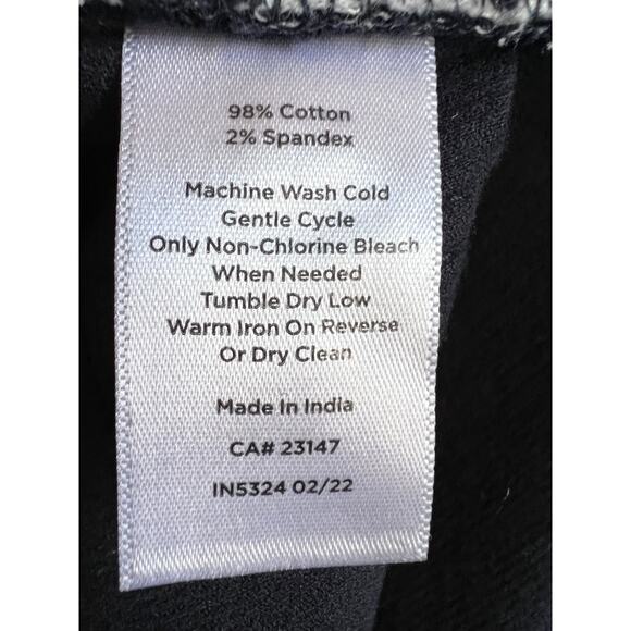 Talbots Womens Size 12 Stretch Fine Corduroy Straight Leg Pants Indigo Blue - Picture 10 of 12